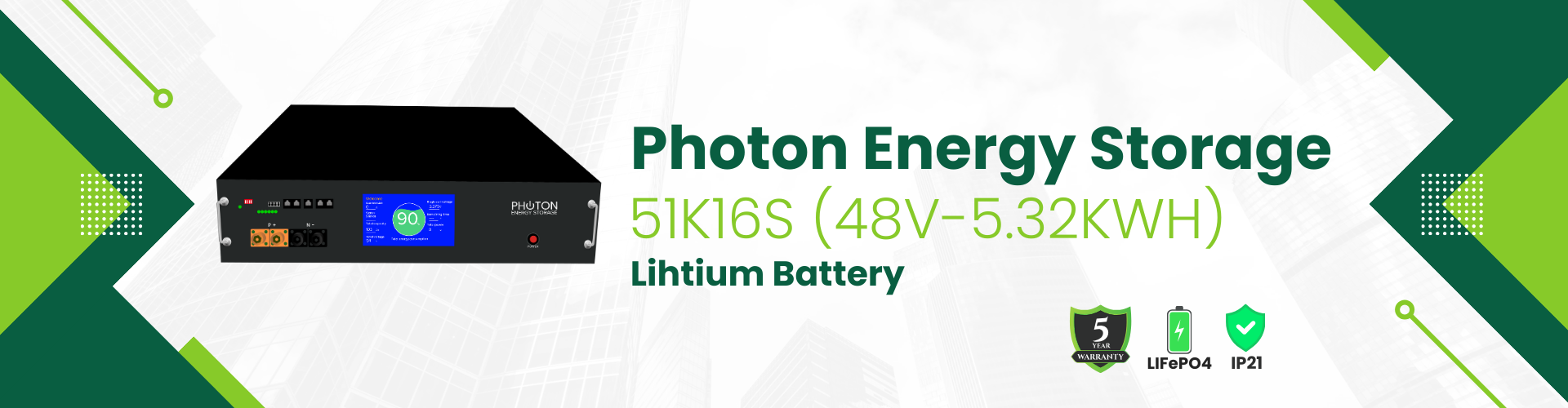 Photon Lithium Battery